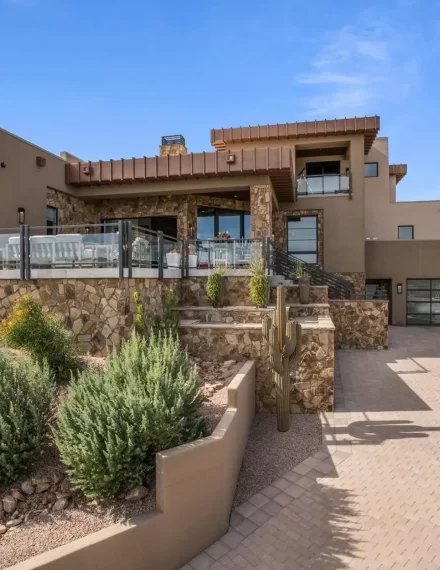 North Scottsdale kitchen cabinetry with integrated appliance panels
